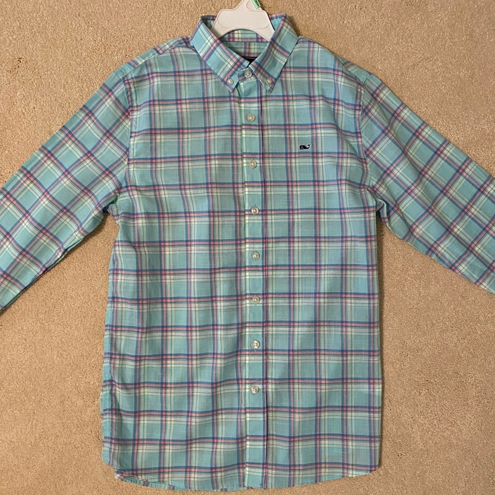 Vineyard Vineyard boys button down shirt